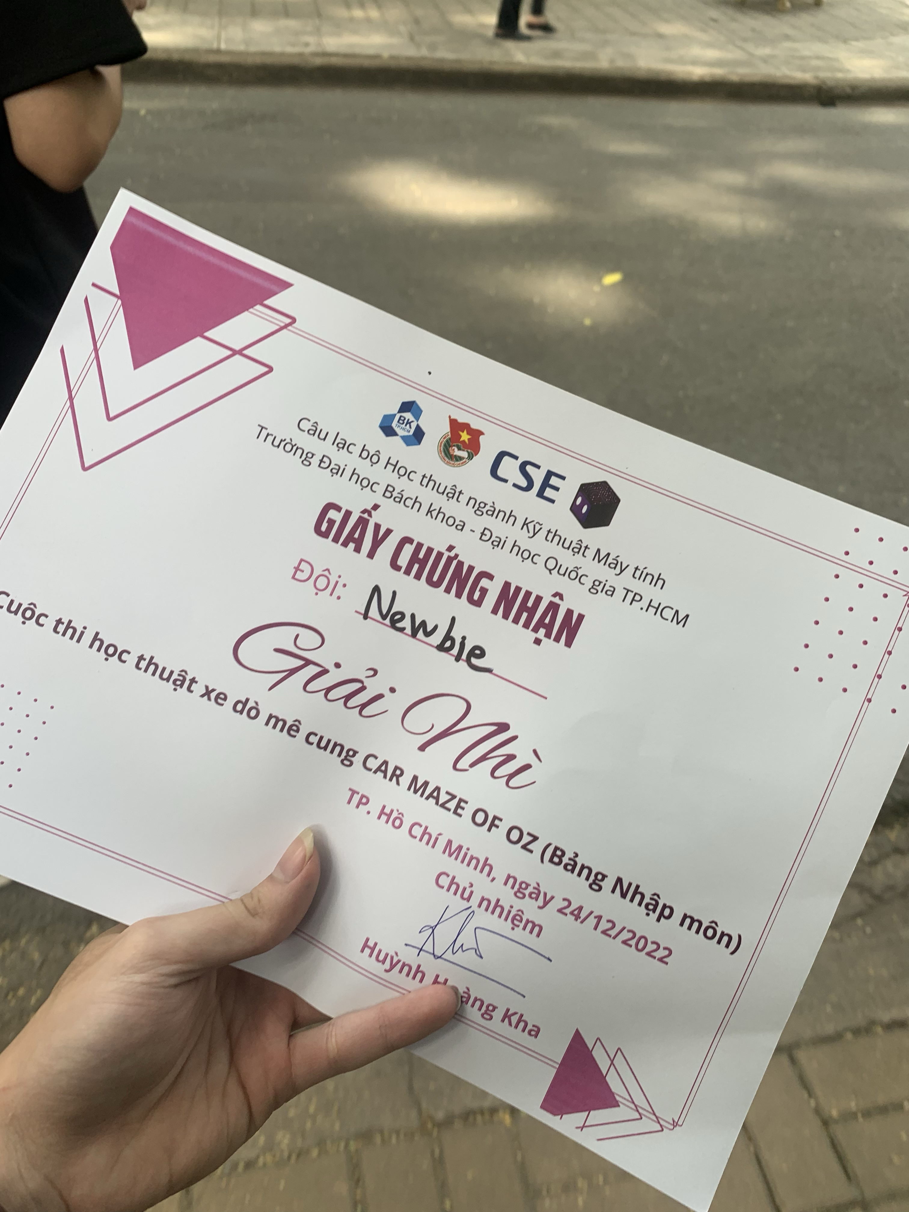 2nd Place - Car of Maze